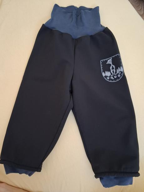 Unuo, batolecí softshellové kalhoty s fleecem, unuo,86