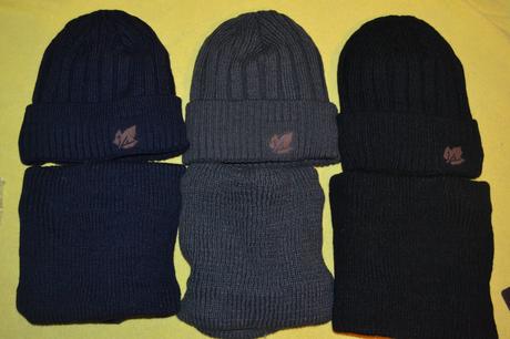 Zimní set,čepice a nákrčník v.122-164, 122 - 158