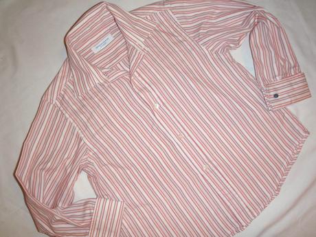 Krásná značková elegantní pruhovaná košile, 116