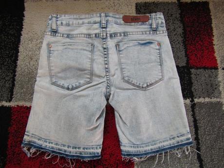 Riflové kraťasy zn.denim vel.38, denim,38