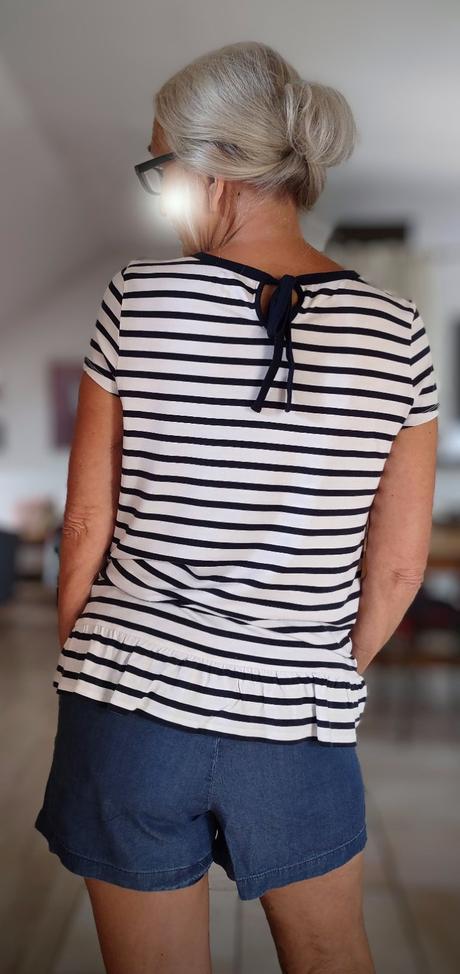 Pruhované tričko, orsay,s