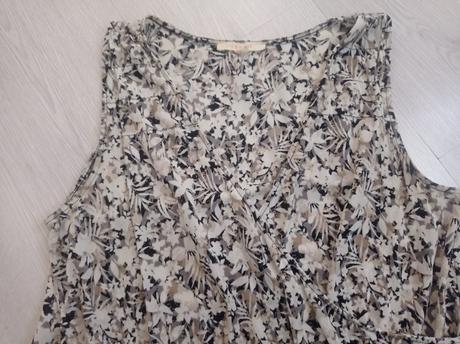 Pružné květinové šaty 38,m, 38