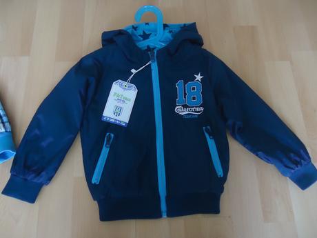 2 jarní oboustranné bundičky, h&m,98