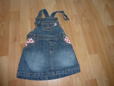 Šaty s laclem, h&m,80