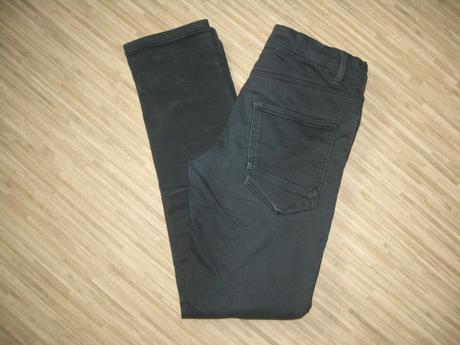 2x černé džíny vel.146-152, c&a,146
