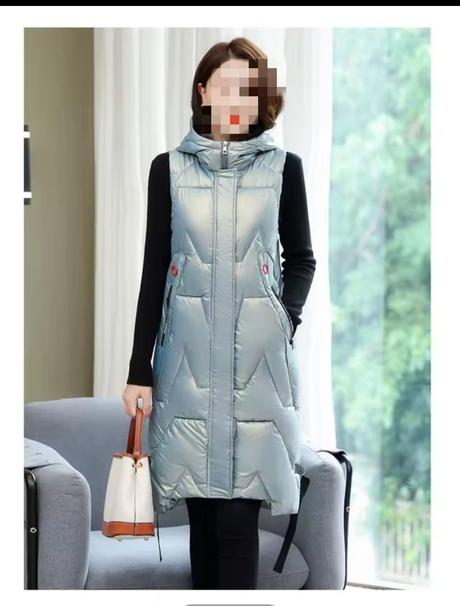 Dámská vesta s kapucí, vel.44, 44