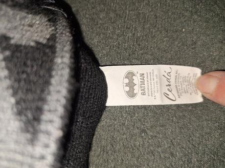 Dětská zimní čepice značky batman.velikost neuvede, 62