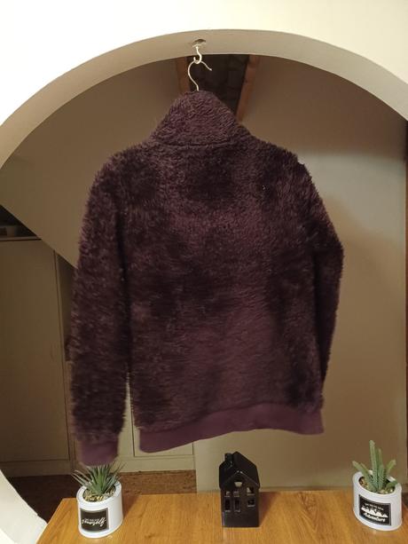 Teddy chlupatka bunda mikina 158/164, s/m, c&a,164