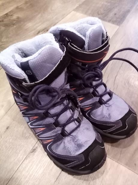 Dívčí salomon zimní boty, salomon,33