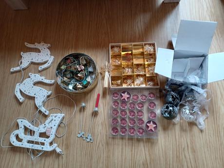 Retro ozdoby na vánoce,