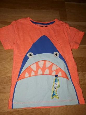 Oranžové tričko next 92, next,92