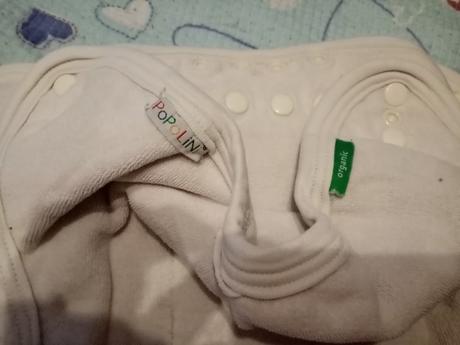 Látková kalhotková plena, organic biofroté, popolini