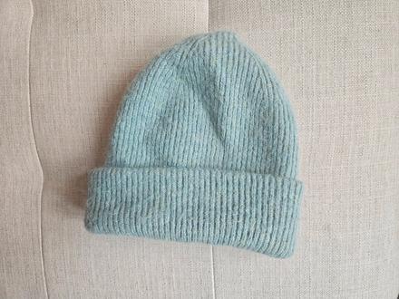 Zelená čepice zara 9  vlna beanie, zara,m