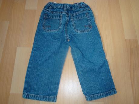 Džíny/rifle - modré, vel. 86, c&a,86