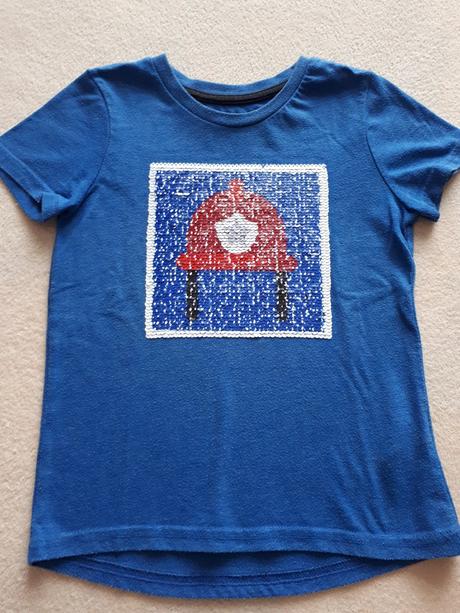 Tričko s přeměňovacím obrázkem, hasiči, 110, c&a, c&a,110