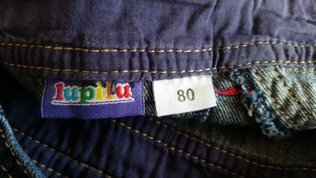 Dívčí džínová sukně, lupilu,80
