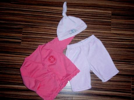 Slaďoučký kabátek, sametové kalhoty, čepička, george,62