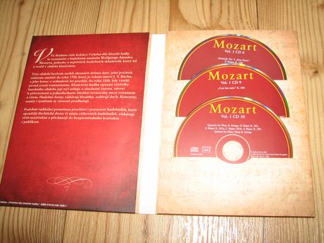 Mozart sada 10 cd, 