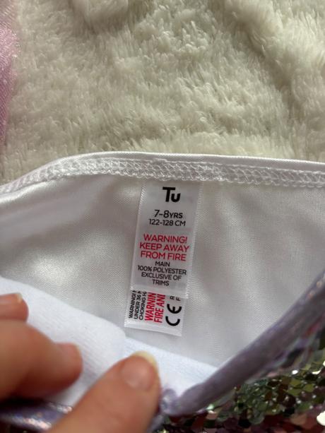 An28/ kostým vila  s čelenkou - v.7/8 let, 