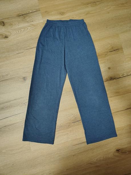 Dámské/dívčí bavlněné široké kalhoty/tepláky 36, 36