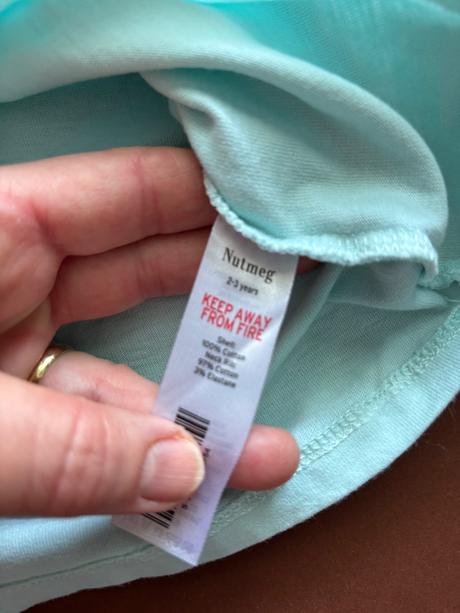 Triko mentolové barvy - v.2/3 roky, nutmeg,98