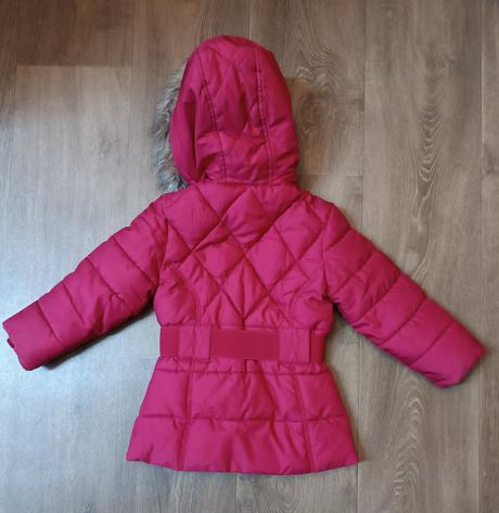 Dívčí zimní kabát/delší bunda palomino,vel.98, palomino,98
