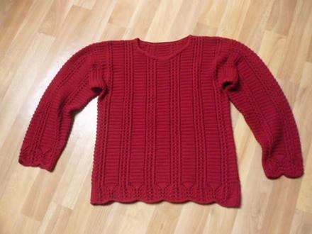 Pletený svetr vel.m-l pro maminy, m