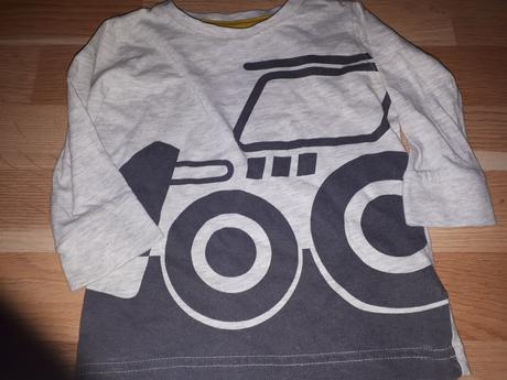 Šedé tričko, next,74