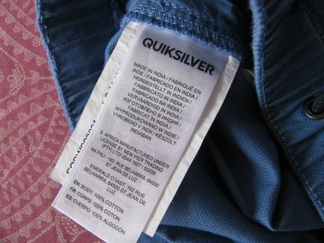 Dětské bavlněné šortky quiksilver, quiksilver,152