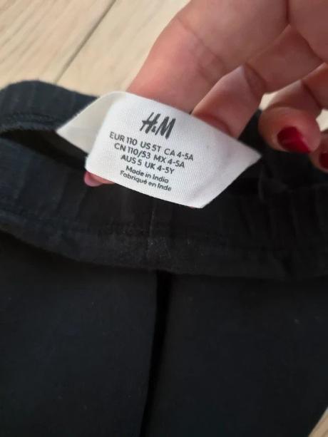 Legíny h&m, vel. 110, h&m,110