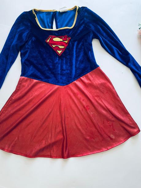 An5/ kostym supergirl - v.cca 9/10 let,