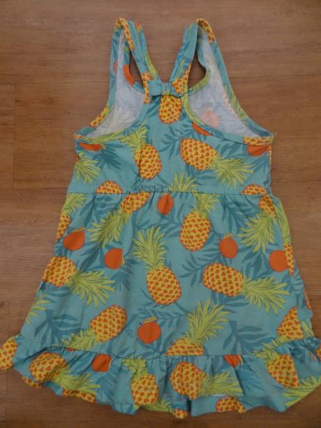 Šaty lupilu vel. 98/104 s ananasama, lupilu,104