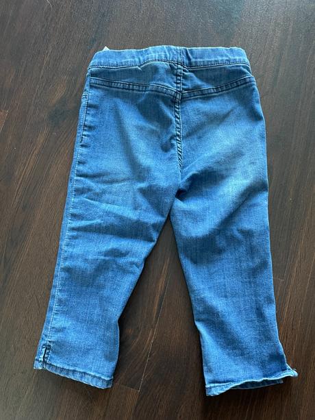 Riflové 3/4 kraťasy h&m 116 top stav, h&m,116