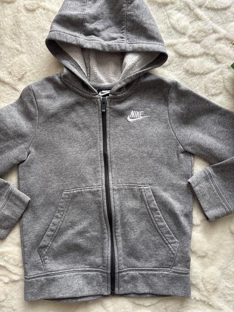 K1/ mikina šedá - v.122/128, nike,122