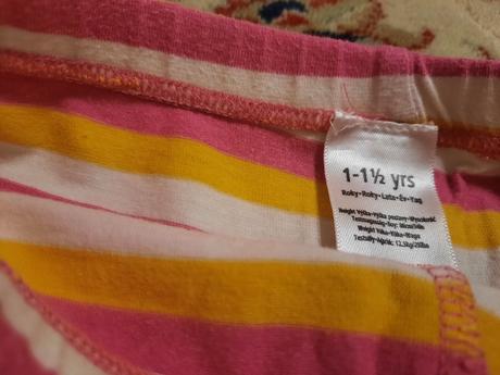 5x krátké legíny, h&m,80