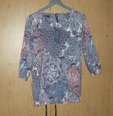 Pestrobarevný top / tunika takko fashion, takko,m