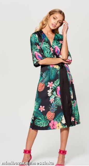 Krásné šaty ve stylu kimona vel 36 mohito, mohito,s