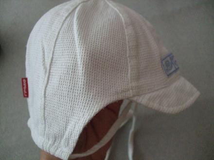 Letná čiapočka so šiltom -obvod hl. 41 cm, broel,62