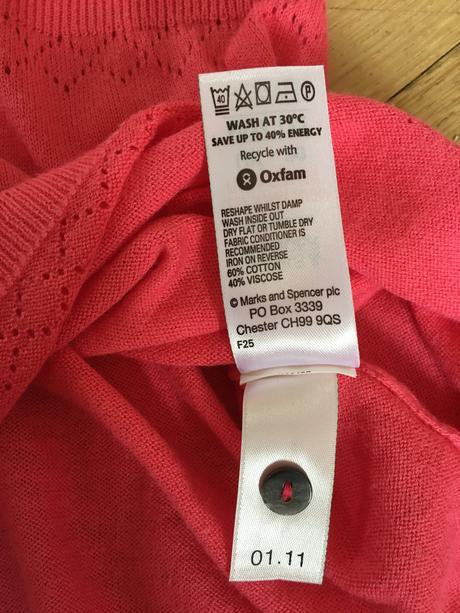 Svetr propínací vel. 2xl, marks & spencer,xxl