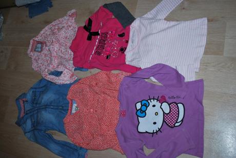 Akt 3x halenka košile i jednotlivě, c&a,116