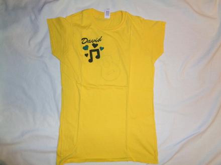 Žluté tričko s kytarou, 146