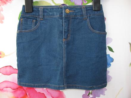 Perfektní elastická džínová minisukně, 116