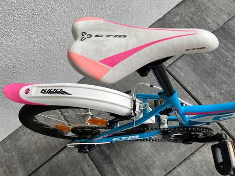 Dětské kolo maggie 2.0 light blue pink 11 a zvonek, 12