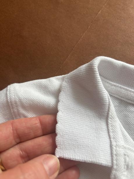 Triko s límečkem bílé - v. 5/6 let, george,110