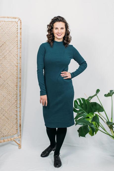 Petrolejové šaty reparáda, vel. s, s