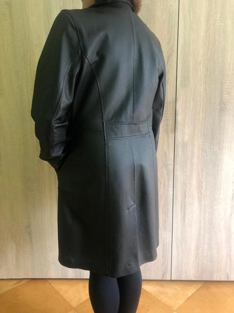 Kožený plášť evoco, vel. xl, xl