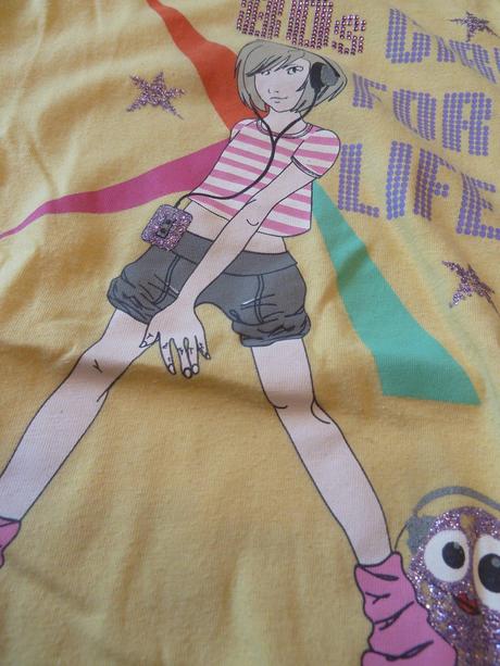 Triko s disco holkou, c&a,116