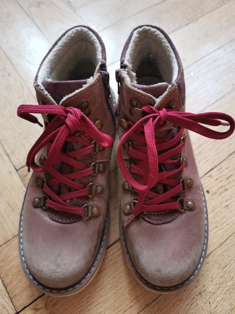 Obuv boty podzimní boty kotníkové vel. 35, 35