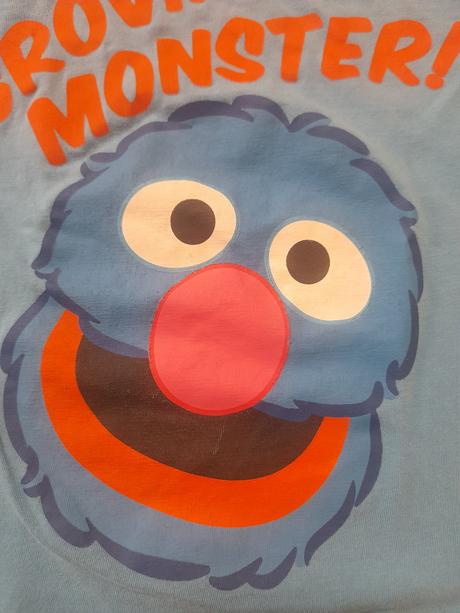 Tričko sesame street/bohoušek h&m, vel. 86/92, h&m,86