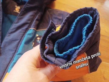 Lyžařská zimni bunda 116 kiki & koko, kiki&koko,116